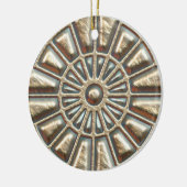 Kanaldeckel Keramikornament (Links)