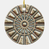 Kanaldeckel Keramikornament (Hinten)