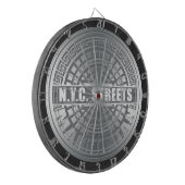 Kanaldeckel Manhattan Dartscheibe (Vorderseite Links)