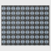 Kanaldeckel NYC Geschenkpapier (Flach)