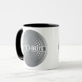 Kanaldeckel NYC Tasse (Vorderseite Links)