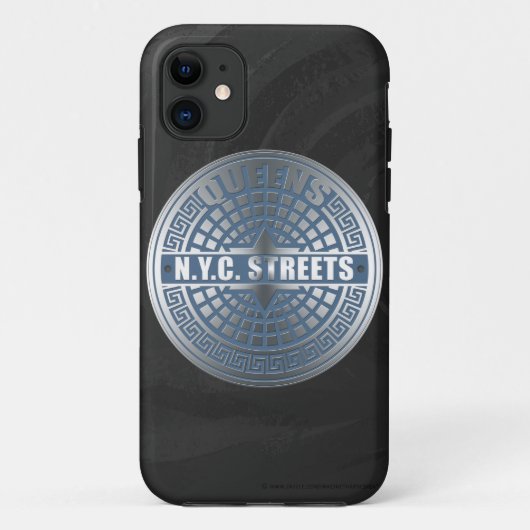 Kanaldeckel Queens Case-Mate iPhone Hülle (Rückseite)