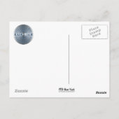 Kanaldeckel Queens Postkarte (Rückseite)