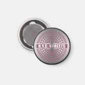 KanaldeckelNYC Magnet (Vorderseite/Rückseite)