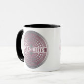 KanaldeckelNYC Tasse (Vorderseite Links)