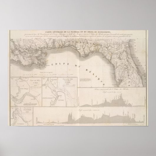 Kanaldelta Mississippi Poster (Vorne)