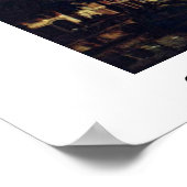 Kanäle in Amsterdam von Jan Van der Heyden Poster (Ecke)