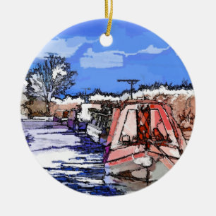 KANÄLE KERAMIKORNAMENT