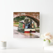 KANÄLE QUADRATISCHE WANDUHR (Zuhause)