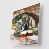 KANÄLE QUADRATISCHE WANDUHR (Winkel)