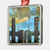 KANALE UND NARROWBOOTE ORNAMENT AUS METALL (Links)