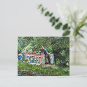 KANALE UND NARROWBOOTE POSTKARTE (Stehend Vorderseite)