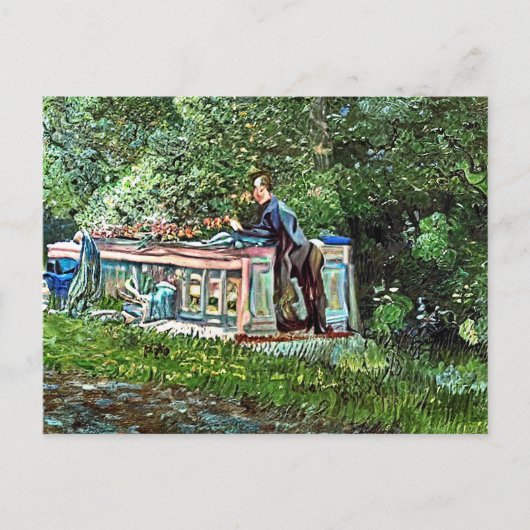 KANALE UND NARROWBOOTE POSTKARTE (Vorderseite)