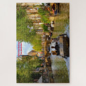 Kanäle von Amsterdam. Jigsaw Puzzle (Vertikal)