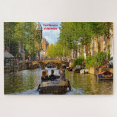 Kanäle von Amsterdam. Jigsaw Puzzle (Horizontal)