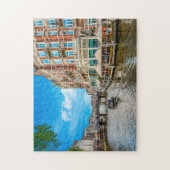 Kanäle von Amsterdam. Puzzle (Vertikal)