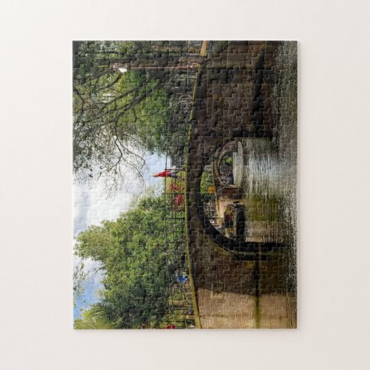 Kanäle von Amsterdam. Puzzle (Vertikal)