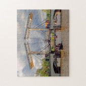 Kanäle von Amsterdam. Puzzle (Vertikal)
