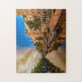 Kanäle von Amsterdam. Puzzle (Vertikal)