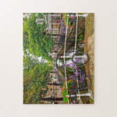 Kanäle von Amsterdam. Puzzle (Vertikal)