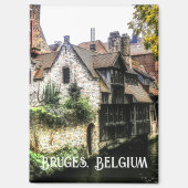 Kanäle von Brügge Magnet (Vorderseite)