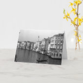 Kanäle von Venedig Italien Karte (Gelbe Blume)