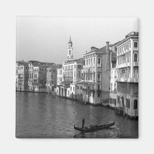 Kanäle von Venedig Italien Magnet (Vorne)