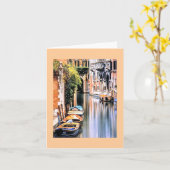 KANALEN ITALIENISCHER MITTEILUNGSKARTEN (Gelbe Blume)