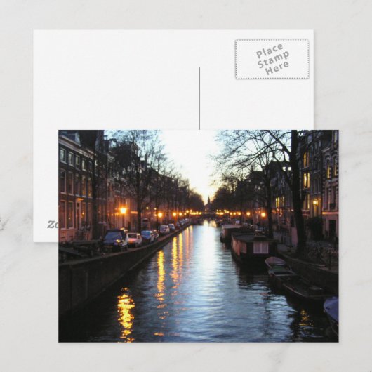 Kanales Postkarte (Vorne/Hinten)