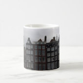 Kanalhäuser in Amsterdam Kaffeetasse (Mittel)