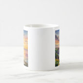 Kanalinseln Nationalpark Aquarellmalerei Kaffeetasse (Mittel)