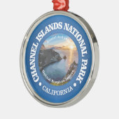 Kanalinseln NP (rd) 2 Ornament Aus Metall (Links)