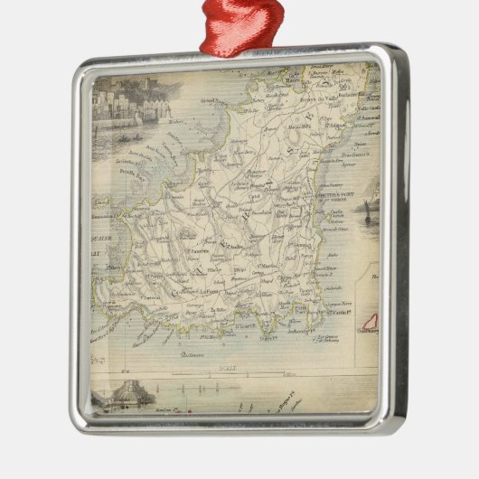 Kanalinseln Ornament Aus Metall (Links)