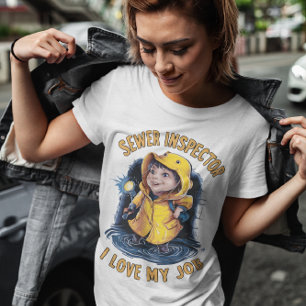 Kanalisatorin: Der mutige Verteidiger T-Shirt