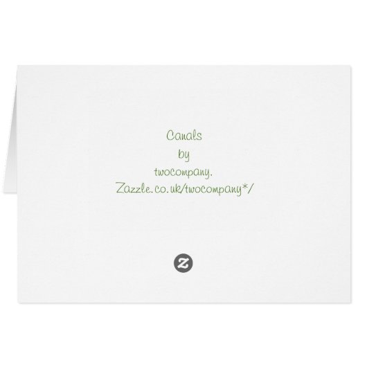 KANALKARTE (Rückseite Horizontal)