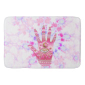 Kanalpositionierung Badematte (Vorderseite)