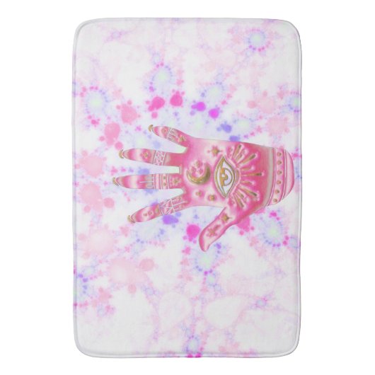 Kanalpositionierung Badematte (Vorderseite Vertikal)