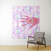 Kanalpositionierung Wandteppich (Beispiel)