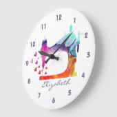 Kanalsägemaschine Große Wanduhr (Winkel)