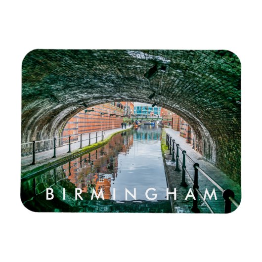 Kanaltunnel Birmingham Kühlschrankmagnet Magnet (Horizontal)