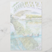 Kanalüberquerung Briefpapier (Vorderseite)