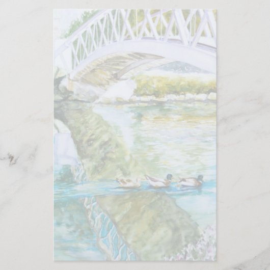 Kanalüberquerung Briefpapier (Vorderseite)