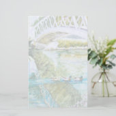 Kanalüberquerung Briefpapier (Stehend Vorderseite)