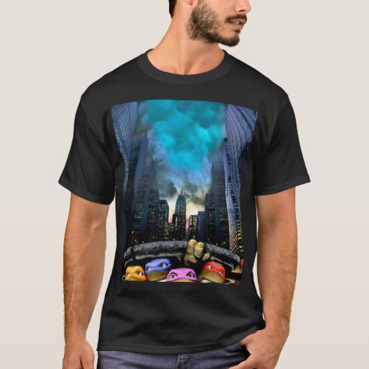 KanalUrtles 1990 Mädchen T-Shirt (Vorderseite)