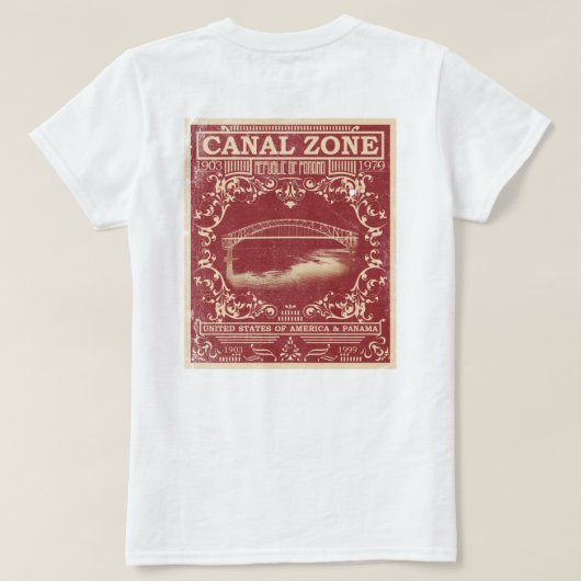 Kanalzone T-Shirt (Design Rückseite)