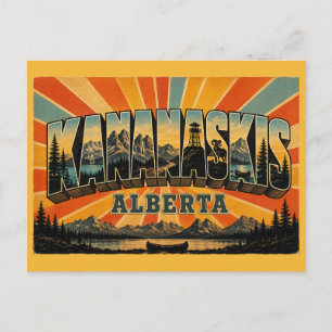 Kananaskis Country Alberta Alpinespielplatz Postkarte