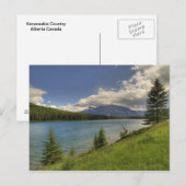 Kananaskis Country Postkarte (Vorne/Hinten)