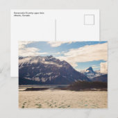 Kananaskis Country upper lake, Alberta, Kanada Postkarte (Vorne/Hinten)