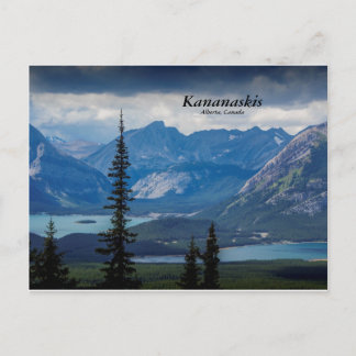Kananaskis Lakes Postcard Postkarte