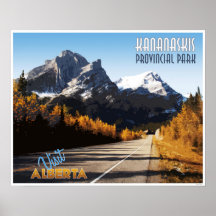 Kananaskis Provincial Park Vintage-Reiseplakat